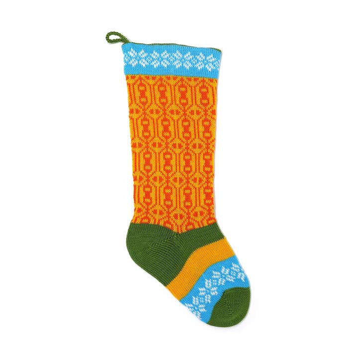 Melange Collection - Wholesale Holiday Stocking - Colorful Stocking - Yellow0