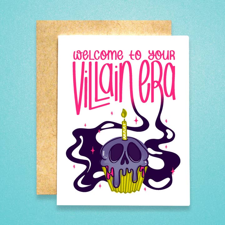 Benvenuto nella tua carta Villain Era per la vendita all'ingrosso da parte di Raven + Unicorn