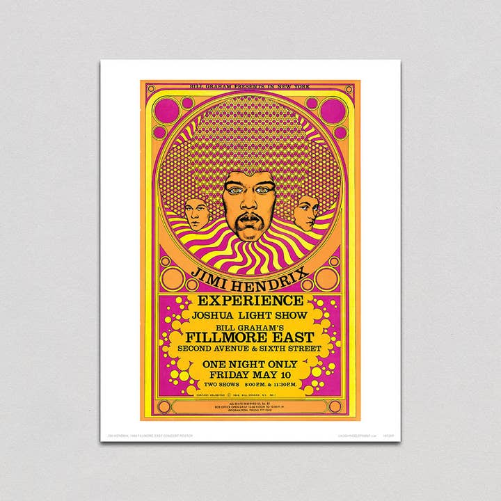 Laughing Elephant - Wholesale Poster - Jimi Hendrix Experience - Psychedelic Posters Print