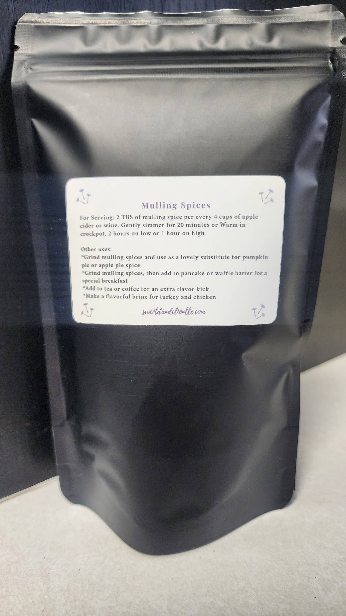 Sweet Dandelion, llc - Wholesale Mulling Spice - Mulling Spices4