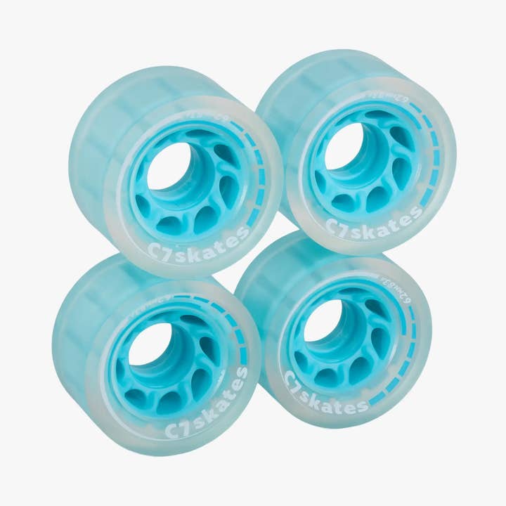 Puderblaue Rollschuh-Rollen für den Großhandel von C7skates