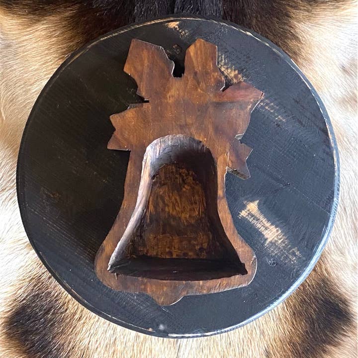 Luises Perez Imports LLC - Wholesale Decorative Plate/Dish/Bowl - Christmas bell wood bowl0