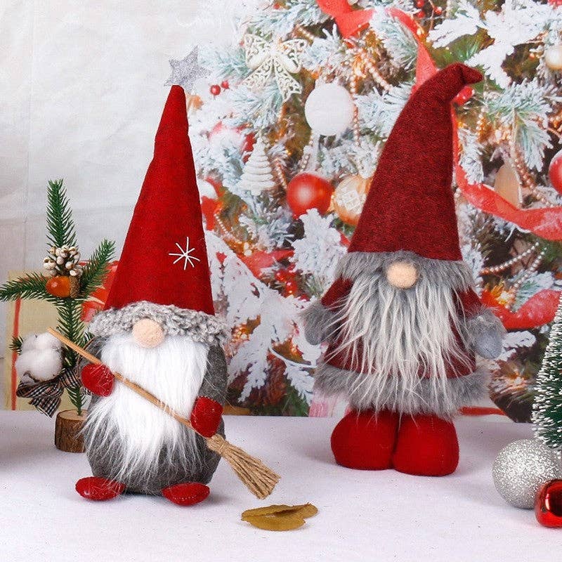 Red Santa Claus Doll With Hat Decoration for wholesale on Faire2