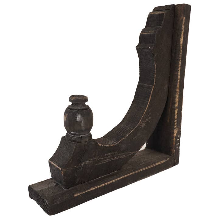 My Amigos Imports - Vendita all'ingrosso Decorazioni da tavolo - Casa colonica Corbel-Fancy-Rustic-Legno-3Wx10Dx11H pollici-Fancy11