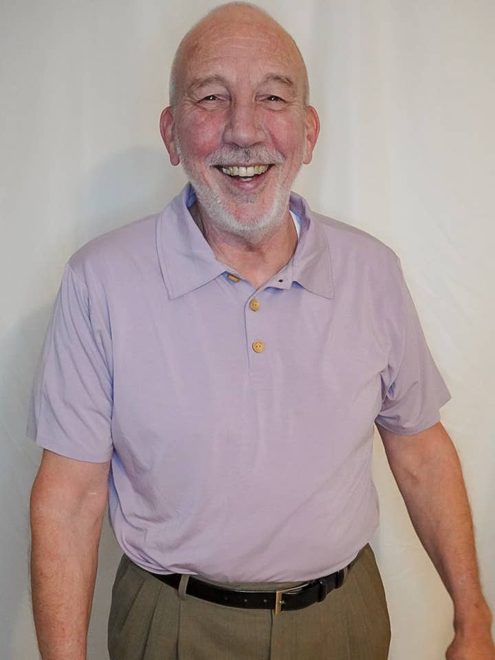 Mauve | Polo pour adultes pour la vente par Bubble Baby