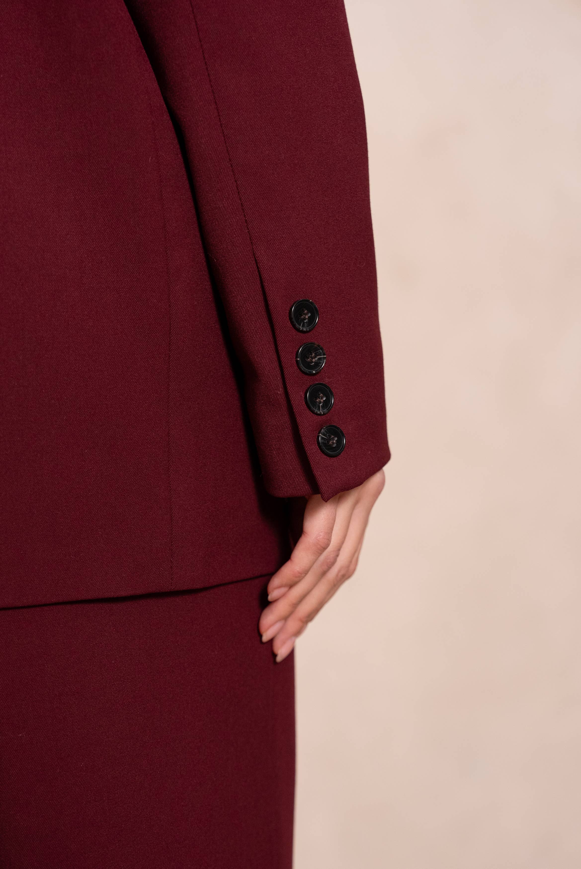 Attentif Paris - Wholesale Blazer - Women's - Oversized double-breasted jacket with back opening11