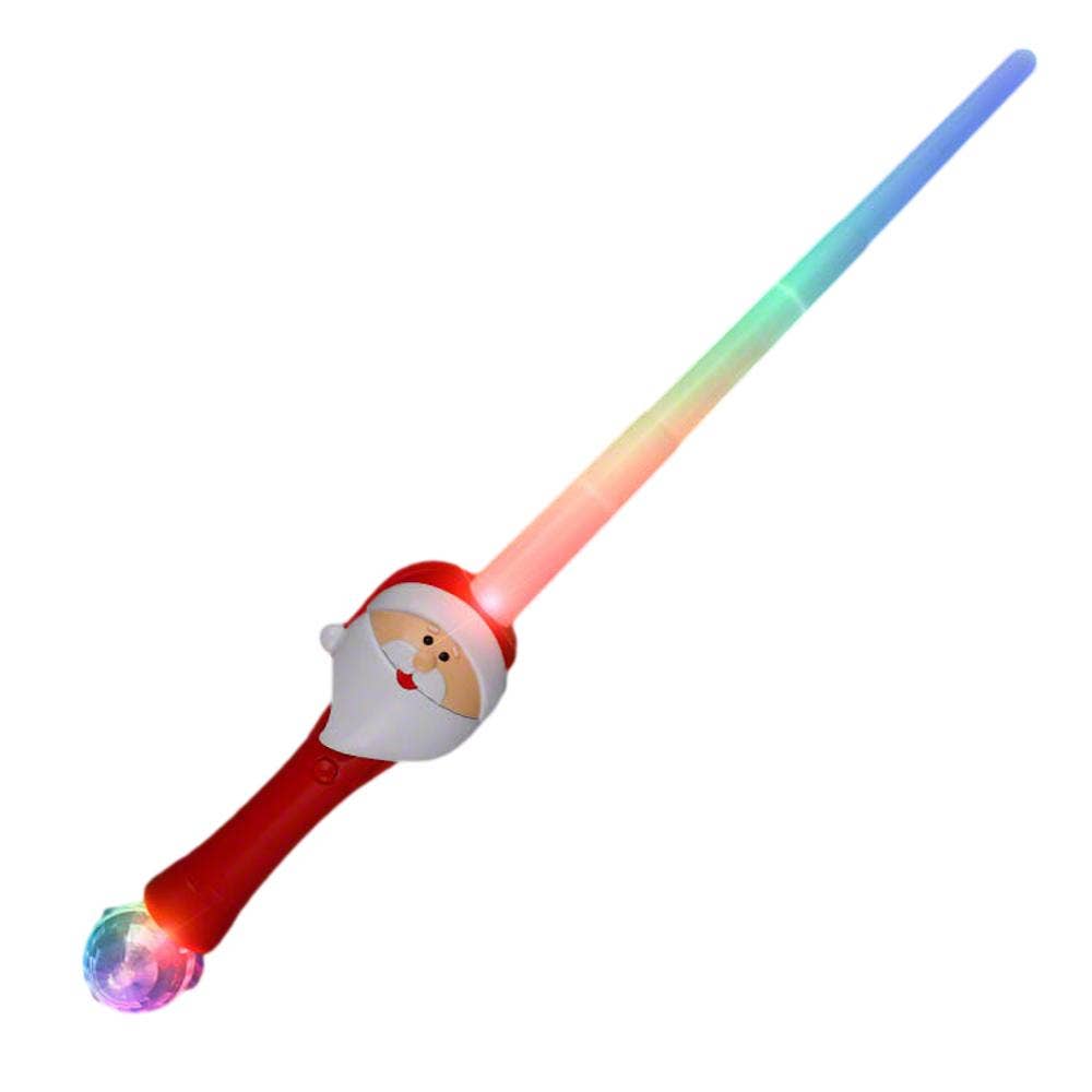 Blinkee.com, LLC – wholesale Light-up toy – Kids & baby – Light Up Expandable Santa Prism Sword Saber1