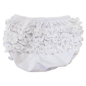 Baby Girls Ruffle Diaper Covers - Pink Bloomers