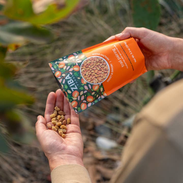 Ziba Foods - Wholesale Trail Mix - Mulberry & Sweet Apricot Seeds Pairing Vegan Trail Mix 5 oz8