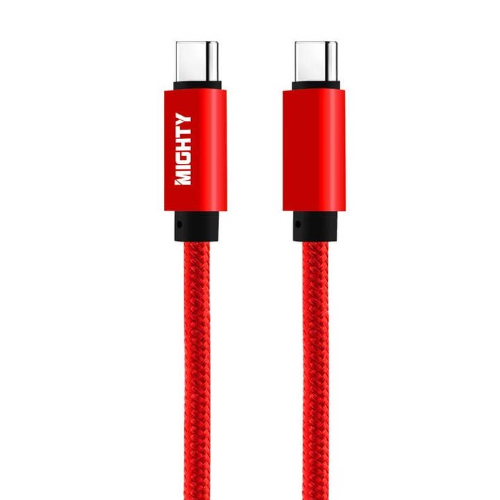 Mighty Wireless – wholesale Charging cable – 6FT Fabric Type C to Type C Cable Mighty CC6FT