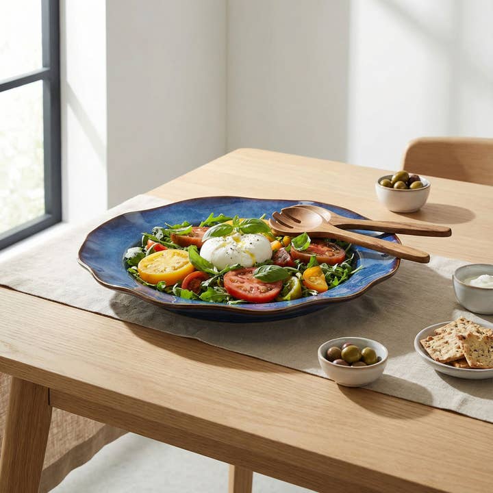 Kiyo Home - Vente Service à vaisselle - Ensembles de vaisselle Wave Kiln 8 pièces4