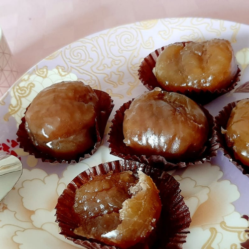 Maargo Food & Wine Wholesale – wholesale Chocolate-covered sweets – Vergani Whole Marrons Glaces Gift Box 230g3