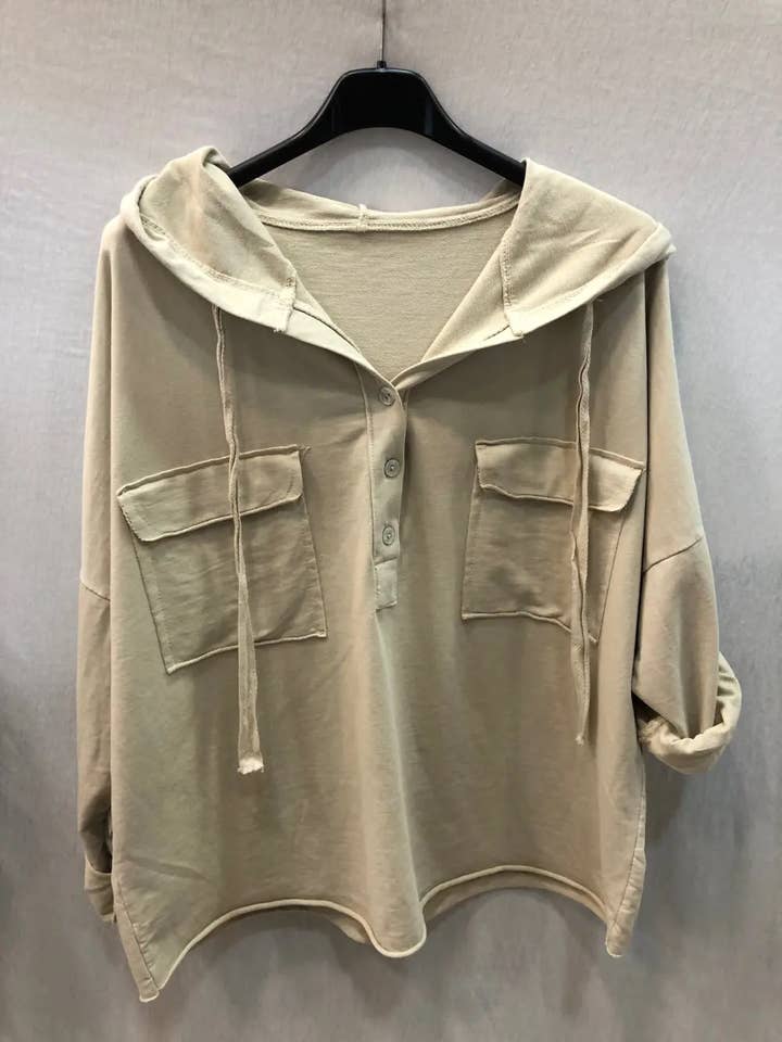 Mimi & Gogo - Wholesale Hoodie - Women's - Hoodies with pockets @83892_HoodiesPockets22