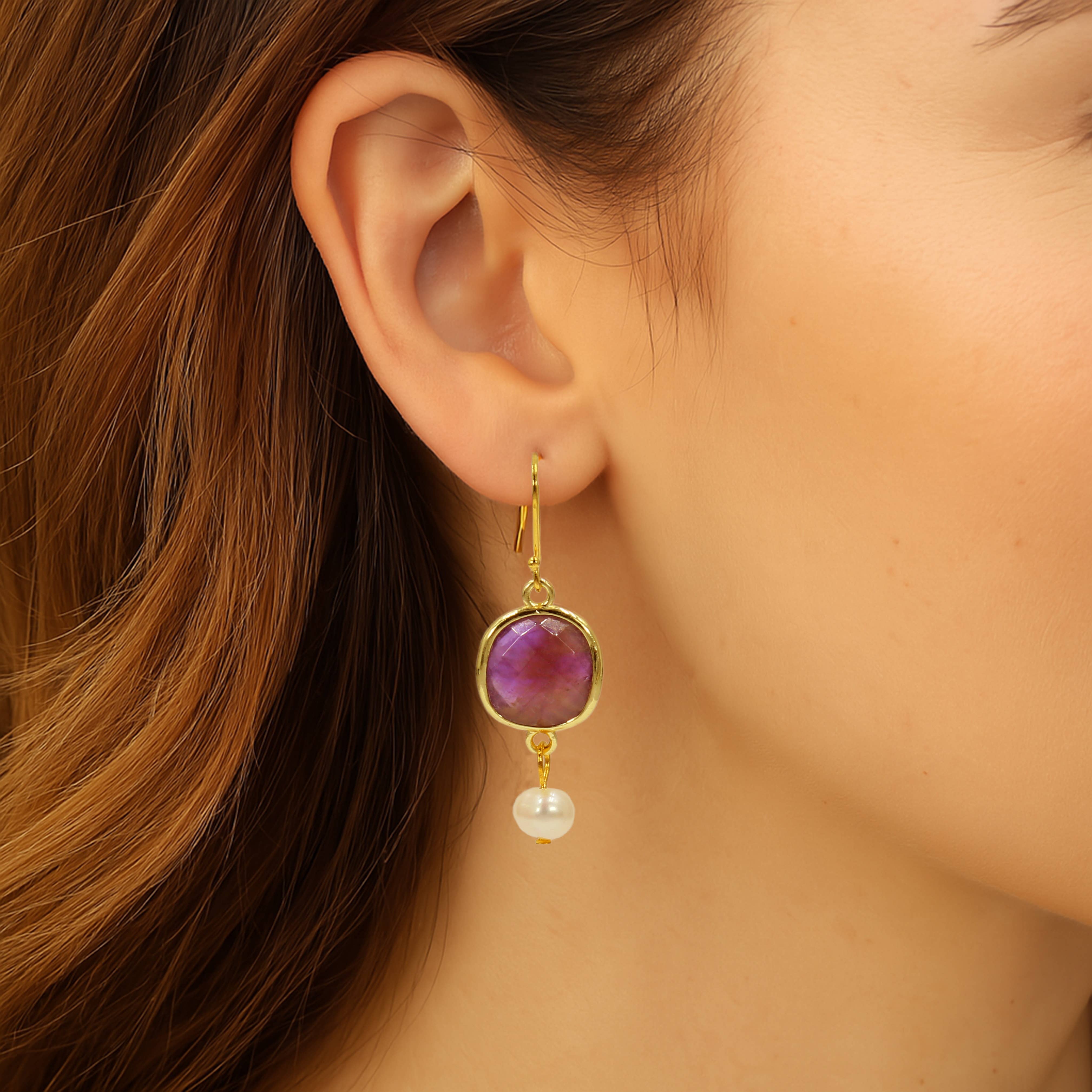 IST Jewelry - Wholesale Dangle Earrings - Gemstones and Cultured Pearl Drop Earrings19