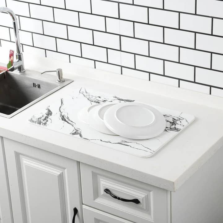 J&V TEXTILES – wholesale Bath mat – 4 Colors! - 24'' x 15'' Diatomaceous Quick-Drying Stone Bath Mat23