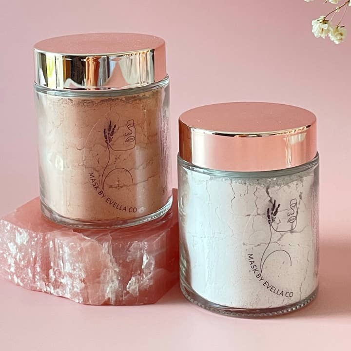 Evella Co - Vente Masque pour le visage - Pots de masque en argile Petite0