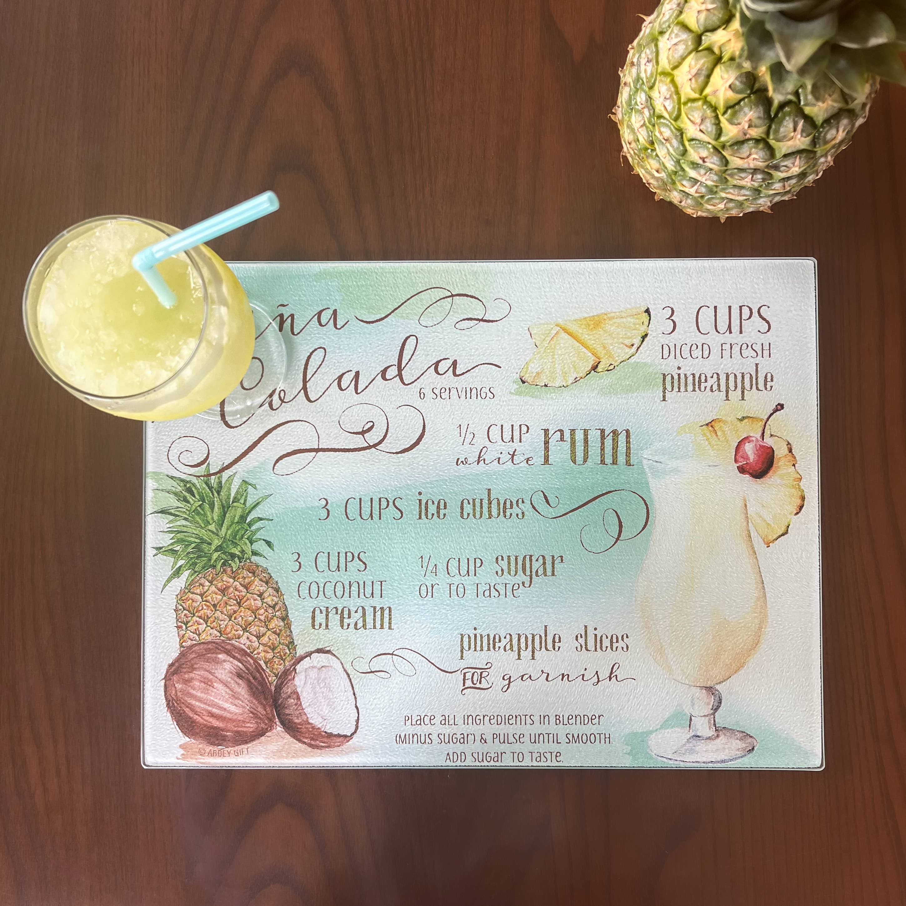 Abbey + CA Gift - Vendita all'ingrosso Taglieri - Taglieri per ricette da cocktail3