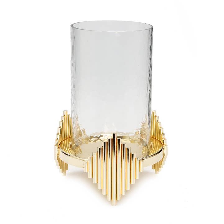 Candelabro de diseño simétrico para venta al por mayor de CLASSIC TOUCH DECOR INC.