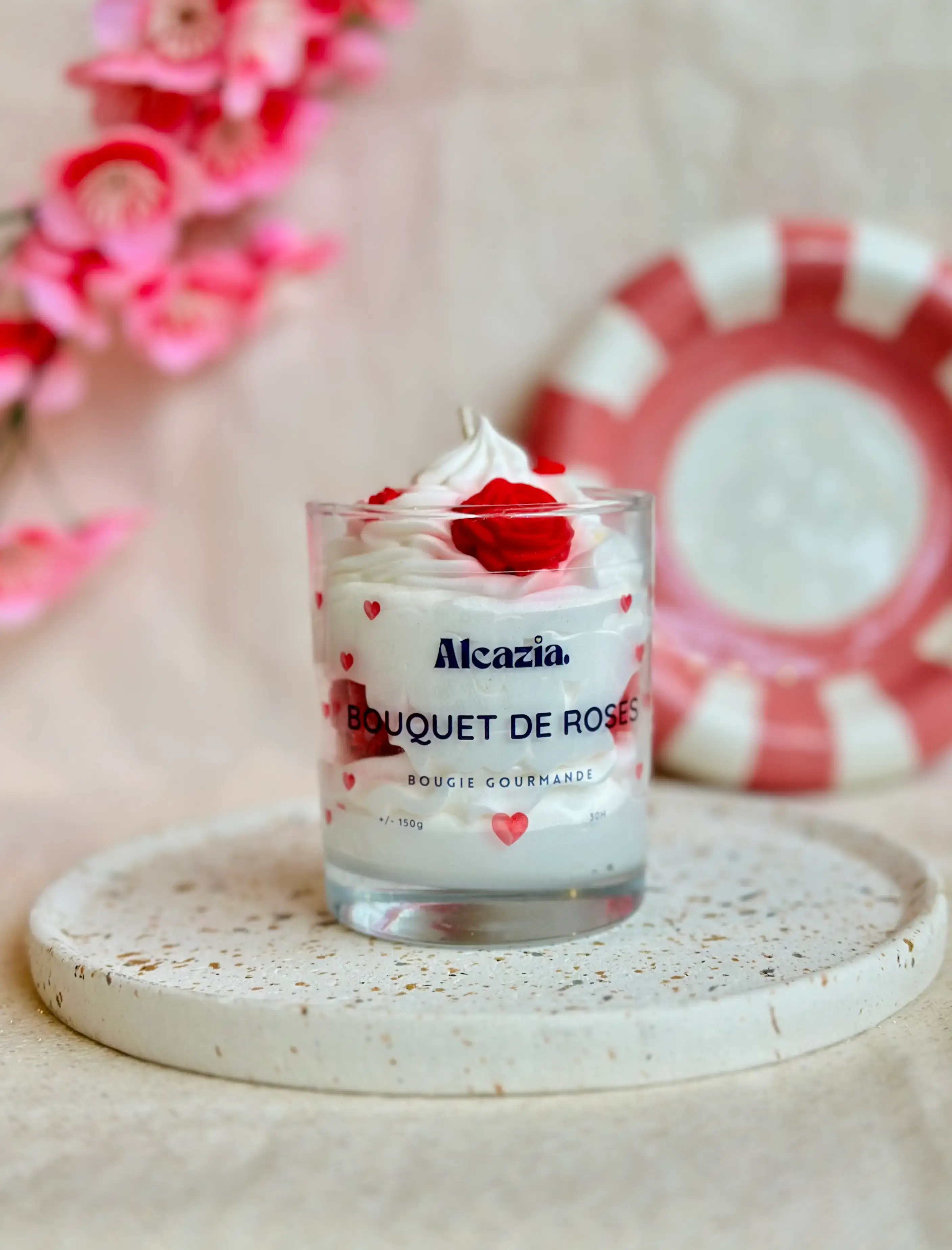 Alcazia - Wholesale Novelty Candle - Gourmet candle - Bouquet of roses1