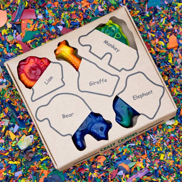 Crazy Crayons - Wholesale Crayons - Kids & Baby - Zoo Crayon Set4