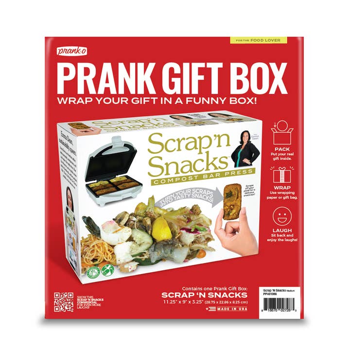 Prank Gift Box Scrap'n Snacks for wholesale by Prank-O