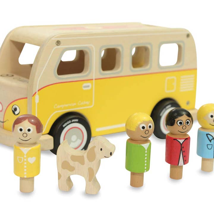 Little Poland Gallery - Wholesale Wood Toy - Kids - Indigo Jamm Casey Camper Van2