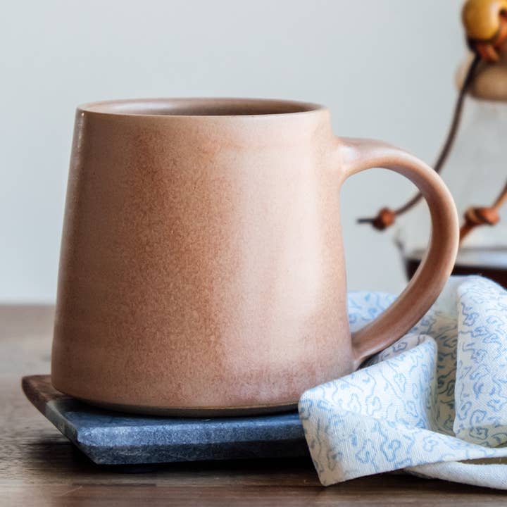 Ceramic Solid Mug - 12oz for wholesale by Diana Barns Pottery