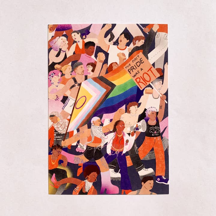 La prima parata dell'orgoglio fu una rivolta - Stampa A6 for wholesale by The Sun, XIX