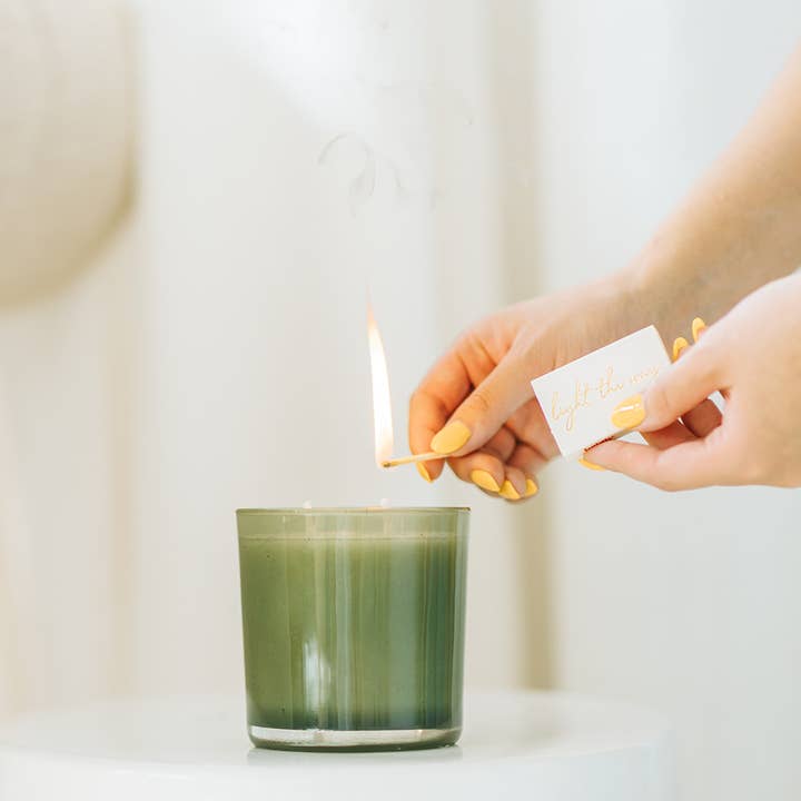 Bright Endeavors - Wholesale Jar/Filled Candle - Juniper Berry & Fir Soy Candle4