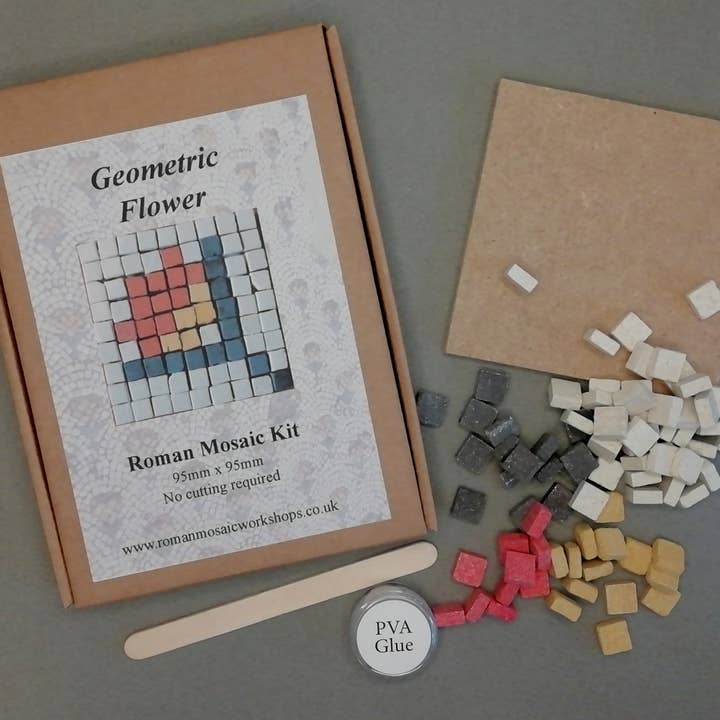 Roman Mosaic Workshops Ltd - Wholesale DIY craft kit – Child - Children's Roman Mosaic Kit (single, boxed)4