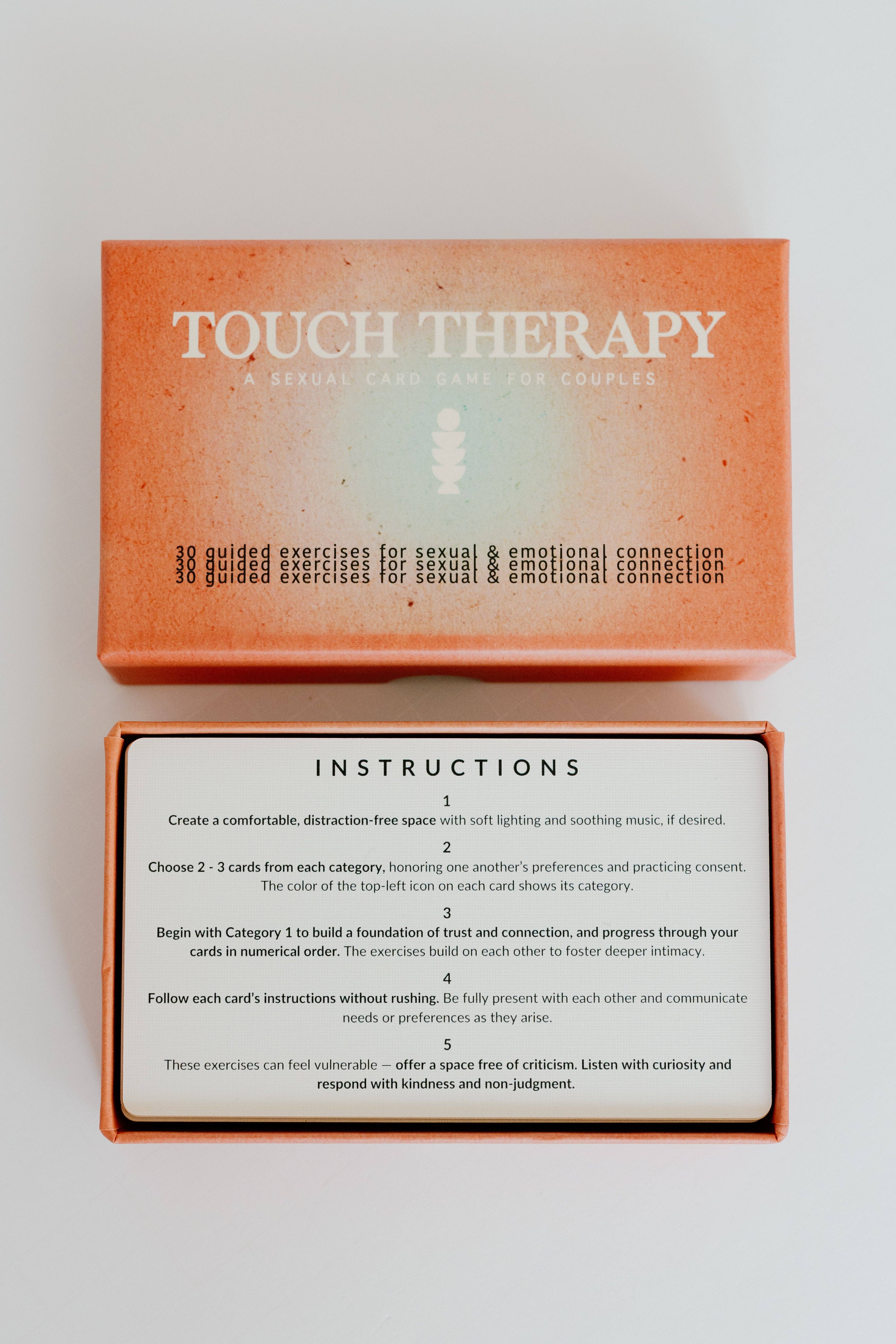 Touch Therapy - Wholesale Card Game - Touch Therapy - A Sexual Card Game for Couples3