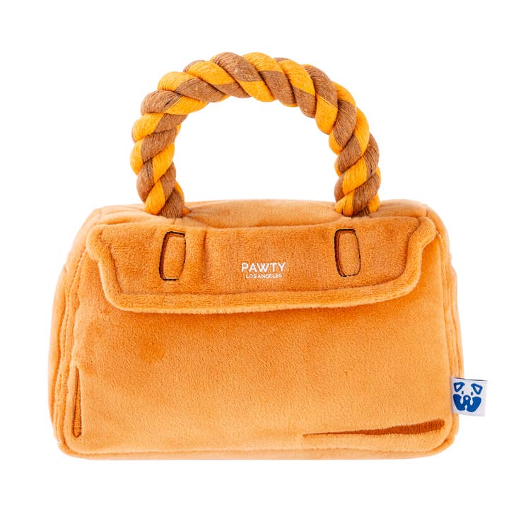 Barkin Bag interaktiv hundleksak med dragrep i form av handväska för wholesale av PAWTY Dog Toys