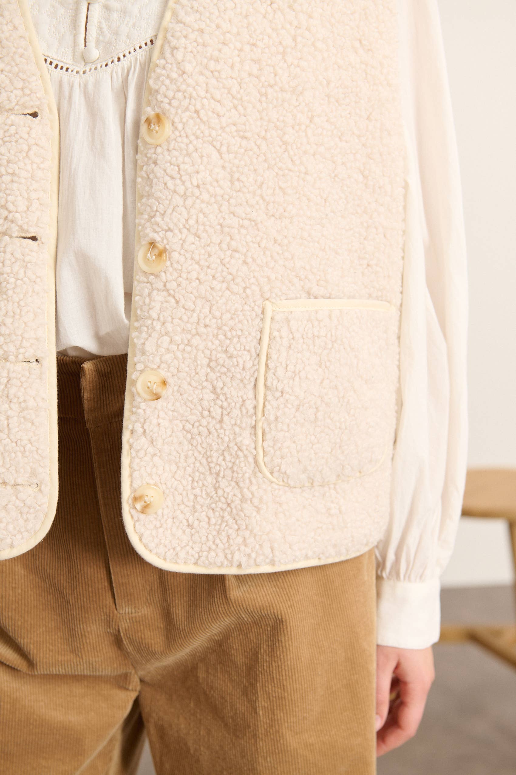 Garance Paris - Wholesale Outerwear Vest - Women's - Sleeveless jacket - POLA3