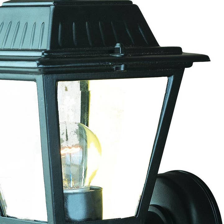 HomeRoots - Wholesale Outdoor/Lawn Light - Matte Black Cast Aluminum Outdoor Wall Light3