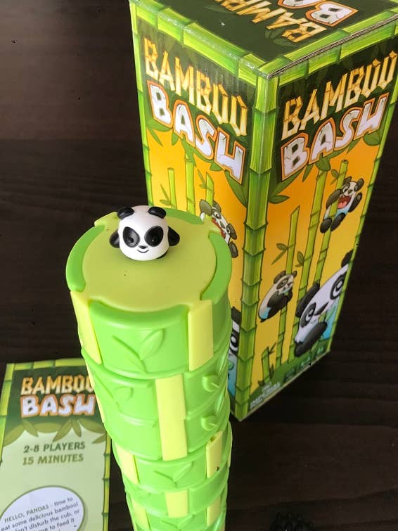 Bamboo Bash 2-8 Player Panda Dexterity Game for wholesale by Mayday Games