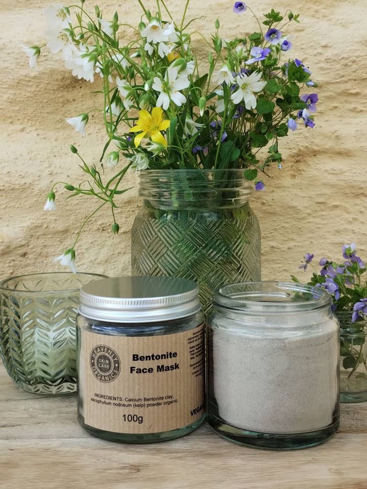 Bentonite Face Mask for wholesale by Heavenly Organics Skin Care