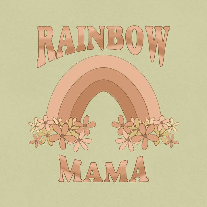 Giclée-Kunstdruck mit Regenbogen-Baby-Illustration für den Großhandel von Brittany Bouyer