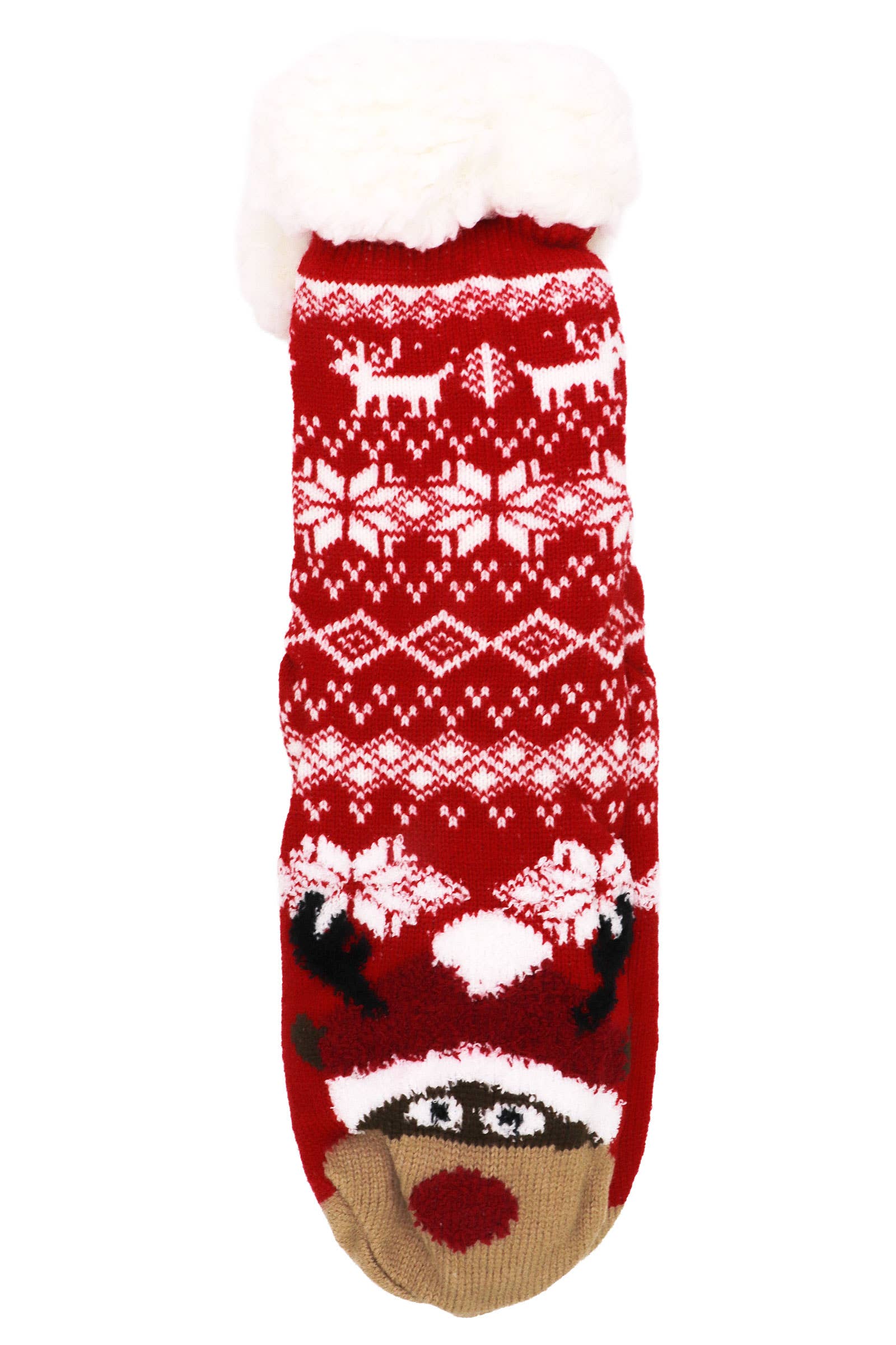 ASSORTEREDE Juletykke fleece skridsikre loungesokker for engroshandel på Faire8