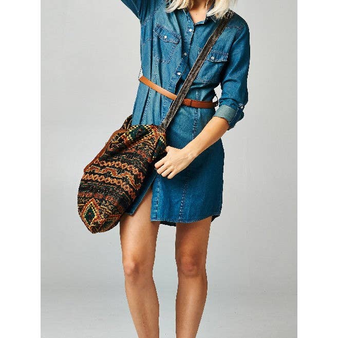 Lovestitch - Wholesale Shoulder Bag - Women's - Savannah Woven Shoulder Bag5