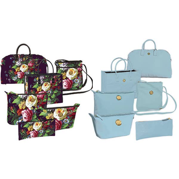 Astrid & Strandglasblå Stofbundter for engroshandel hos Anna Griffin Inc