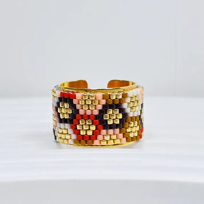 Bellalu Jewelry and Accessories - Wholesale Band/Stacked Ring - Micah Miyuki Adjustable Rings1