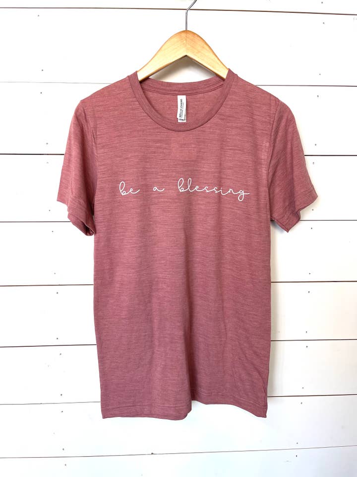 T-shirt Be A Blessing, T-shirt Christian Graphic pour la vente par JoyPop Print Shop