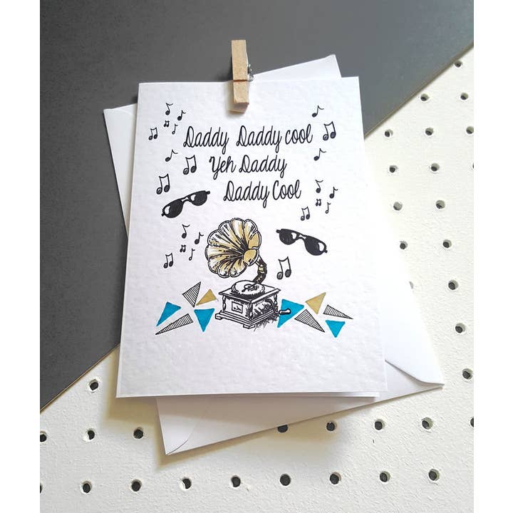 Katie Clement Illustration – Engroshandel Farsdagskort – Far Cool Fars dag-kort