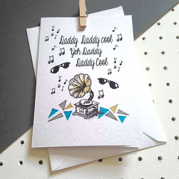 Katie Clement Illustration – Großhandel Vatertagskarten – Daddy Coole Vatertagskarte