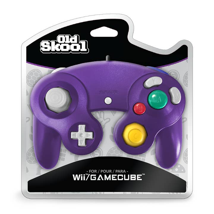 Indigo GameCube Controller Purple for wholesale on Faire