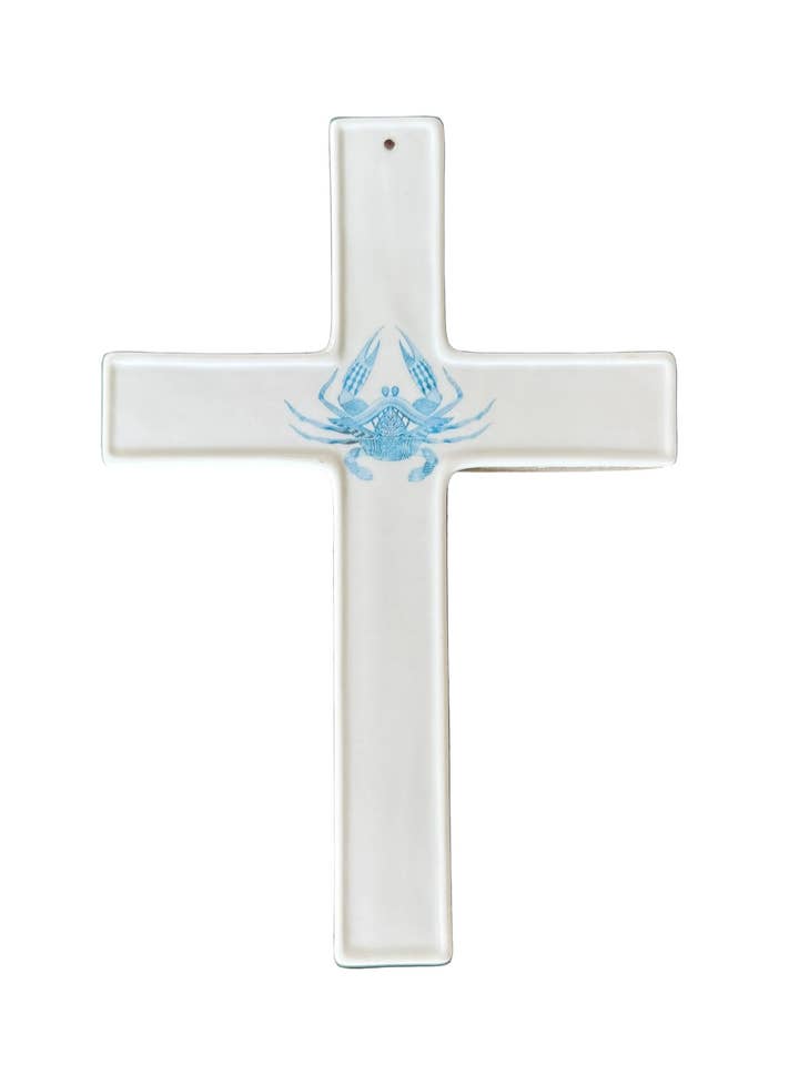 Décoration Murale Croisée de Crabe Côtier pour la vente par Mona H Paintings