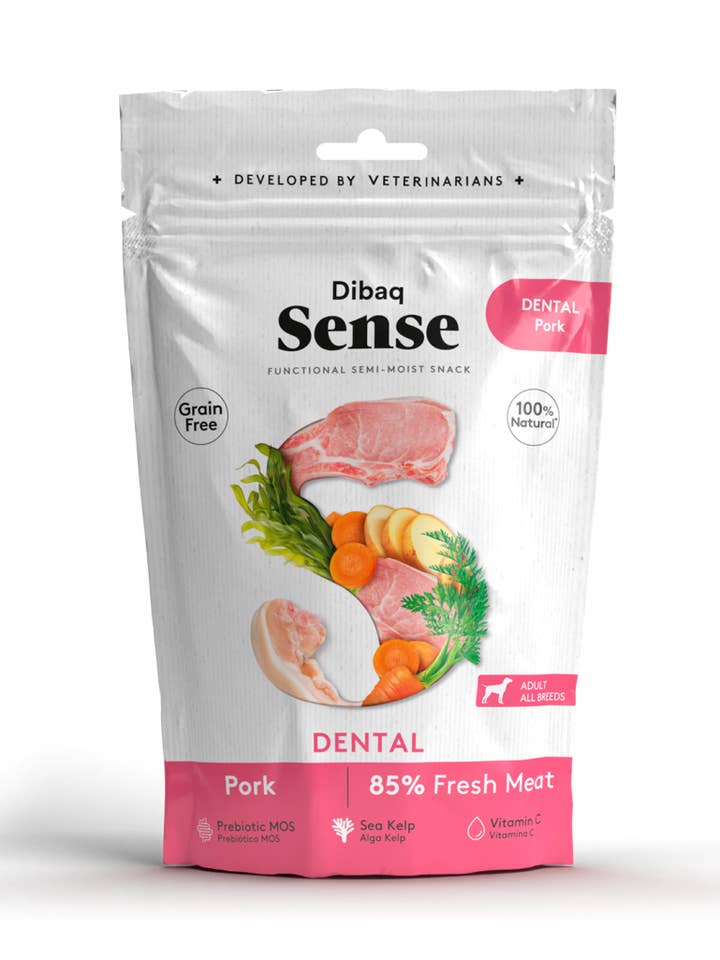 Dibaq Sense DOG SNACK DENTAL Pork 100 g for wholesale by DIBAQ