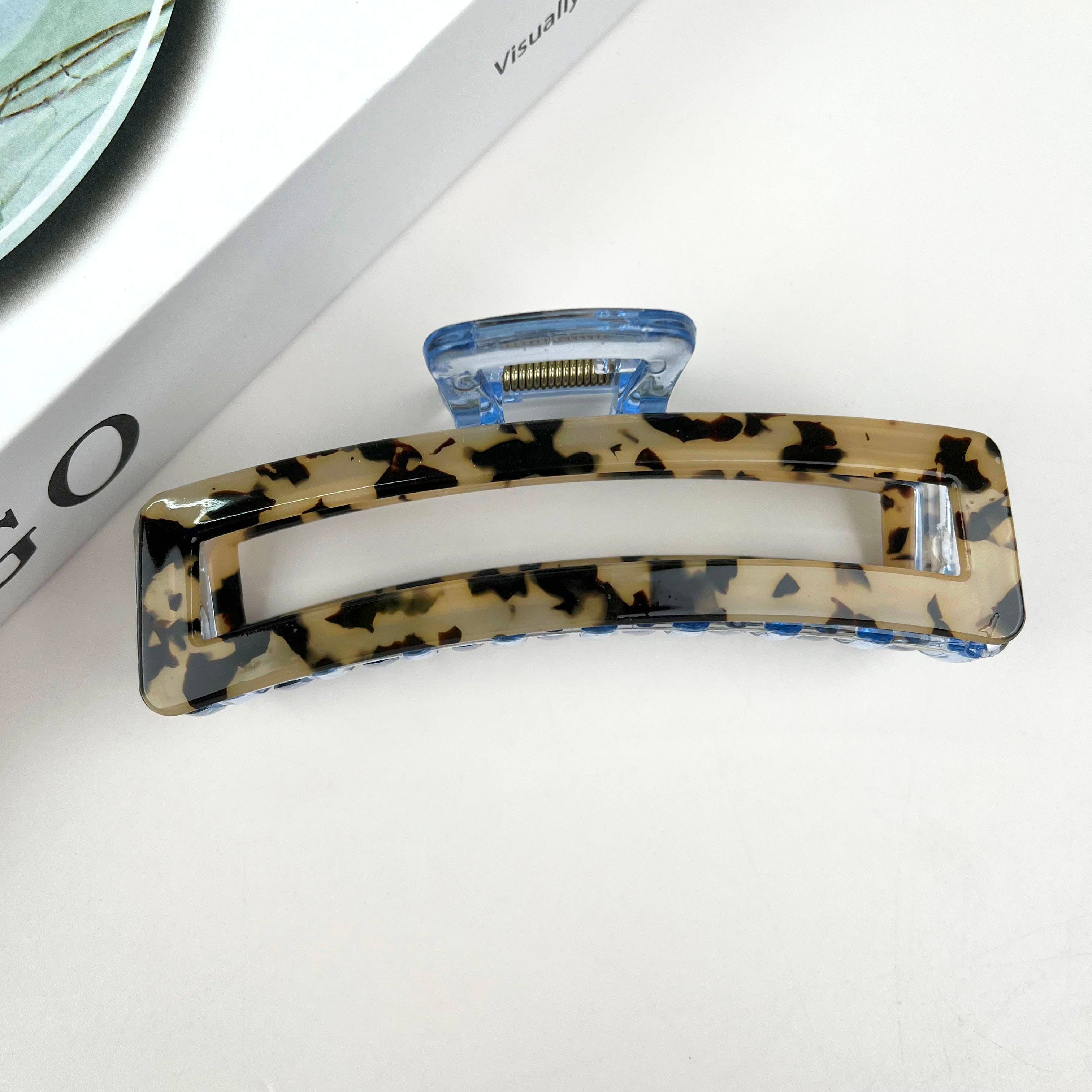 mildstyles - Wholesale Hair Clip - Women's - Checkerboard rectangular hair claw clip0