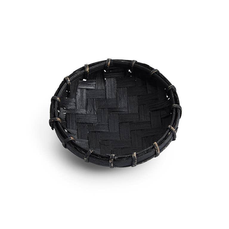 ByBazz - Wholesale Decorative Plate/Dish/Bowl - Bamboe Schaaltje XS1