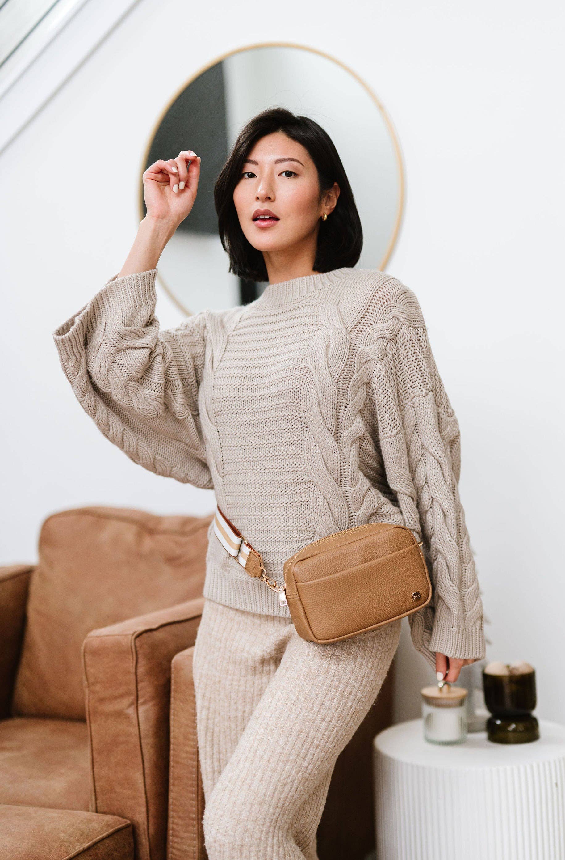 modern and chic - Wholesale Crossbody Bag - Women's - Willow Crossbody Belt Fanny Waist Sling Purse Bag1